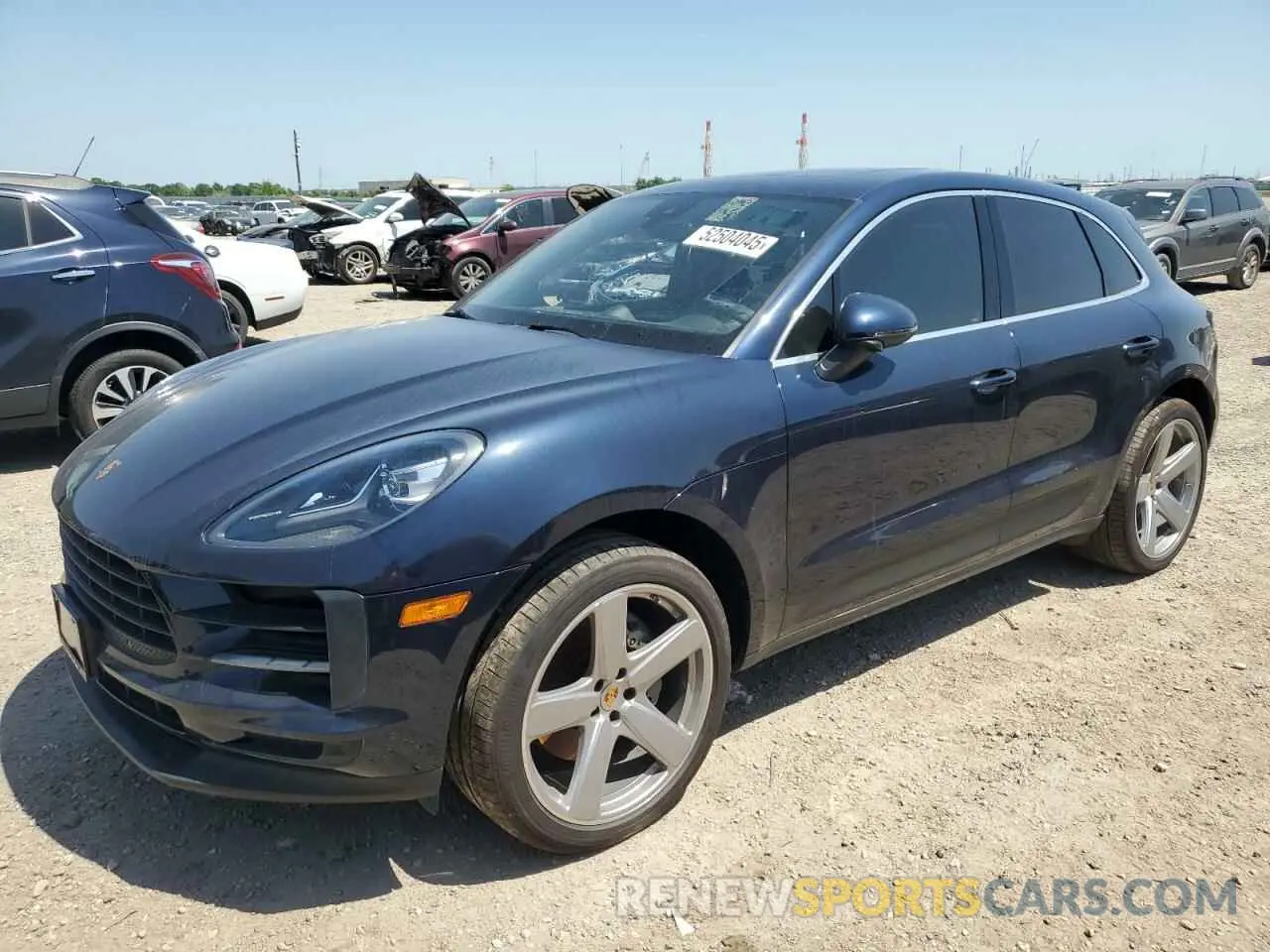 1 fotografías del automóvil dañado WP1AB2A56KLB33219 PORSCHE MACAN 2019