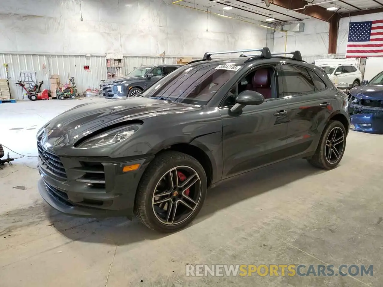 1 fotografías del automóvil dañado WP1AB2A59KLB30217 PORSCHE MACAN 2019