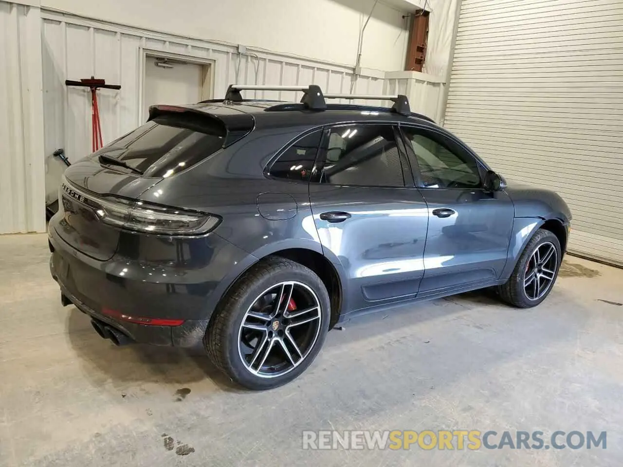 3 fotografías del automóvil dañado WP1AB2A59KLB30217 PORSCHE MACAN 2019