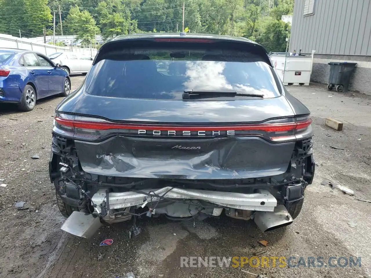 6 fotografías del automóvil dañado WP1AA2A50LLB01807 PORSCHE MACAN 2020