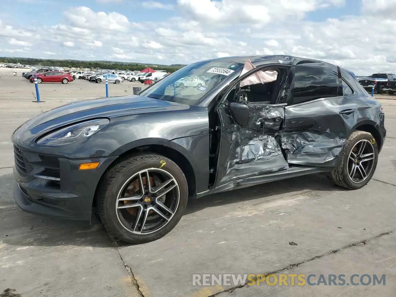 1 fotografías del automóvil dañado WP1AA2A50LLB02309 PORSCHE MACAN 2020