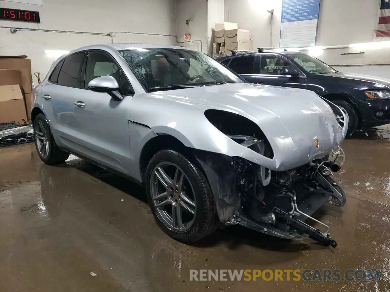 4 fotografías del automóvil dañado WP1AA2A50LLB04951 PORSCHE MACAN 2020