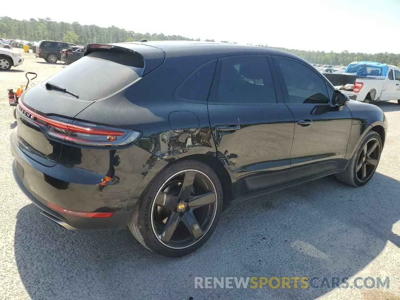 3 fotografías del automóvil dañado WP1AA2A50LLB11995 PORSCHE MACAN 2020