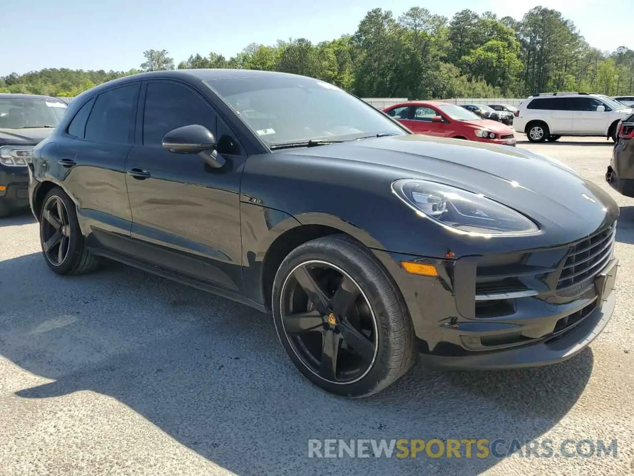 4 fotografías del automóvil dañado WP1AA2A50LLB11995 PORSCHE MACAN 2020