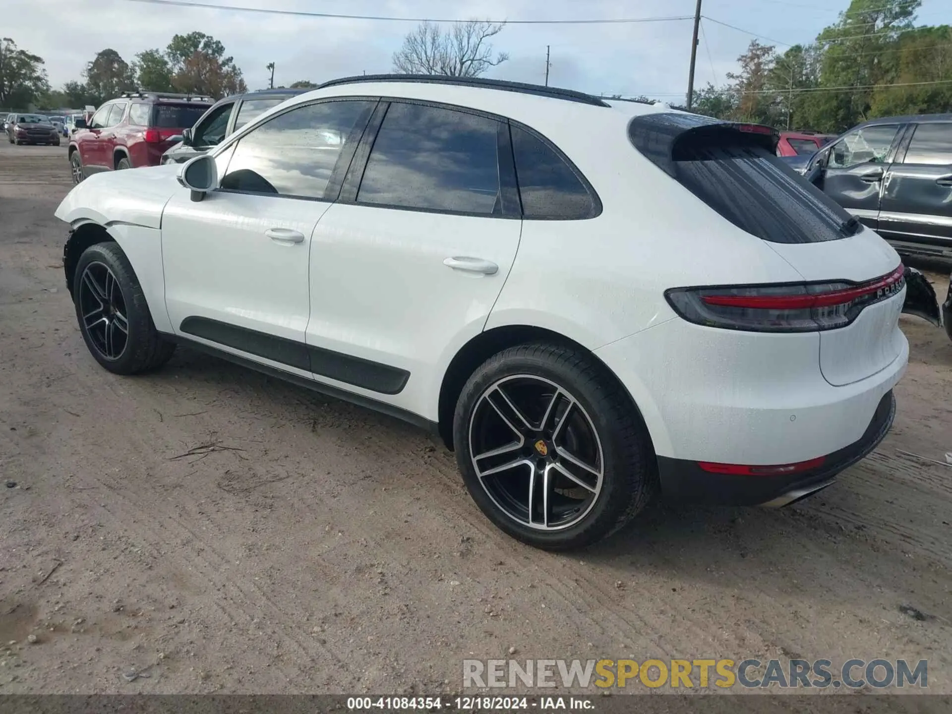 3 fotografías del automóvil dañado WP1AA2A51LLB04201 PORSCHE MACAN 2020