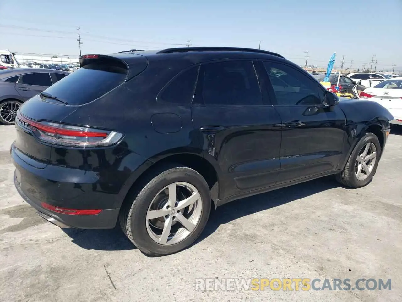 3 fotografías del automóvil dañado WP1AA2A51LLB13626 PORSCHE MACAN 2020