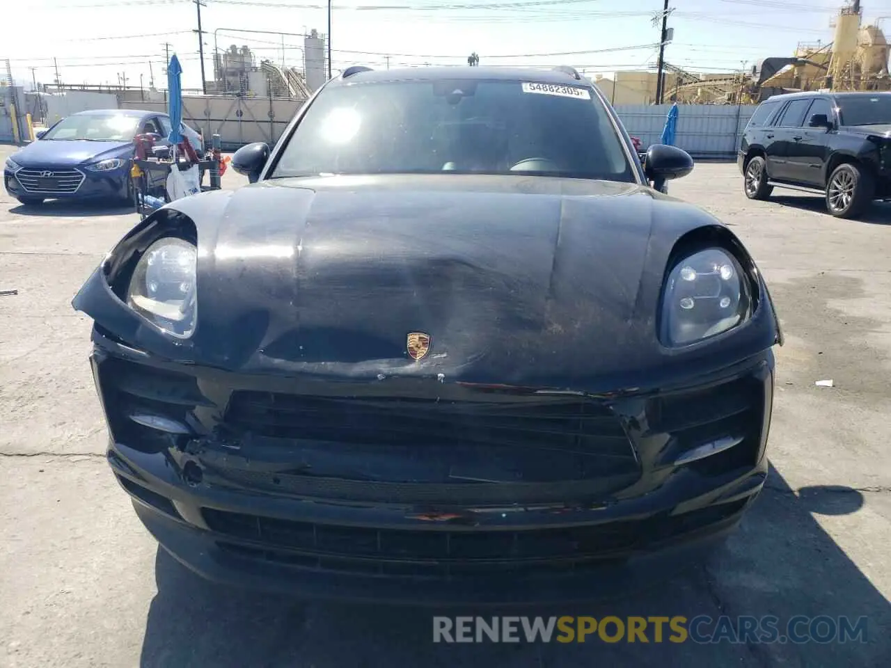 5 fotografías del automóvil dañado WP1AA2A51LLB13626 PORSCHE MACAN 2020