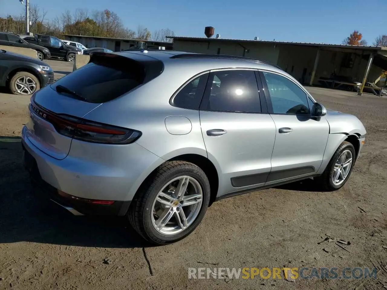 3 fotografías del automóvil dañado WP1AA2A52LLB14302 PORSCHE MACAN 2020