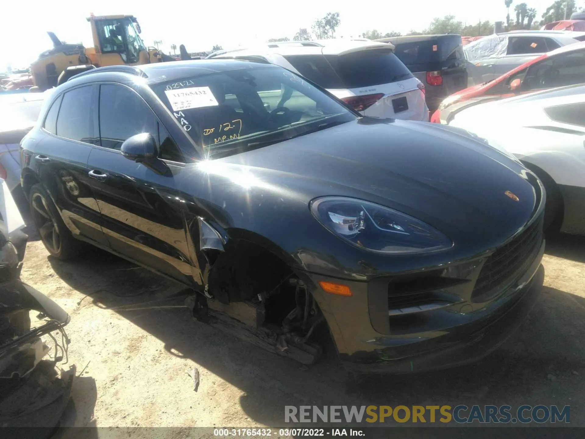1 fotografías del automóvil dañado WP1AA2A53LLB03308 PORSCHE MACAN 2020