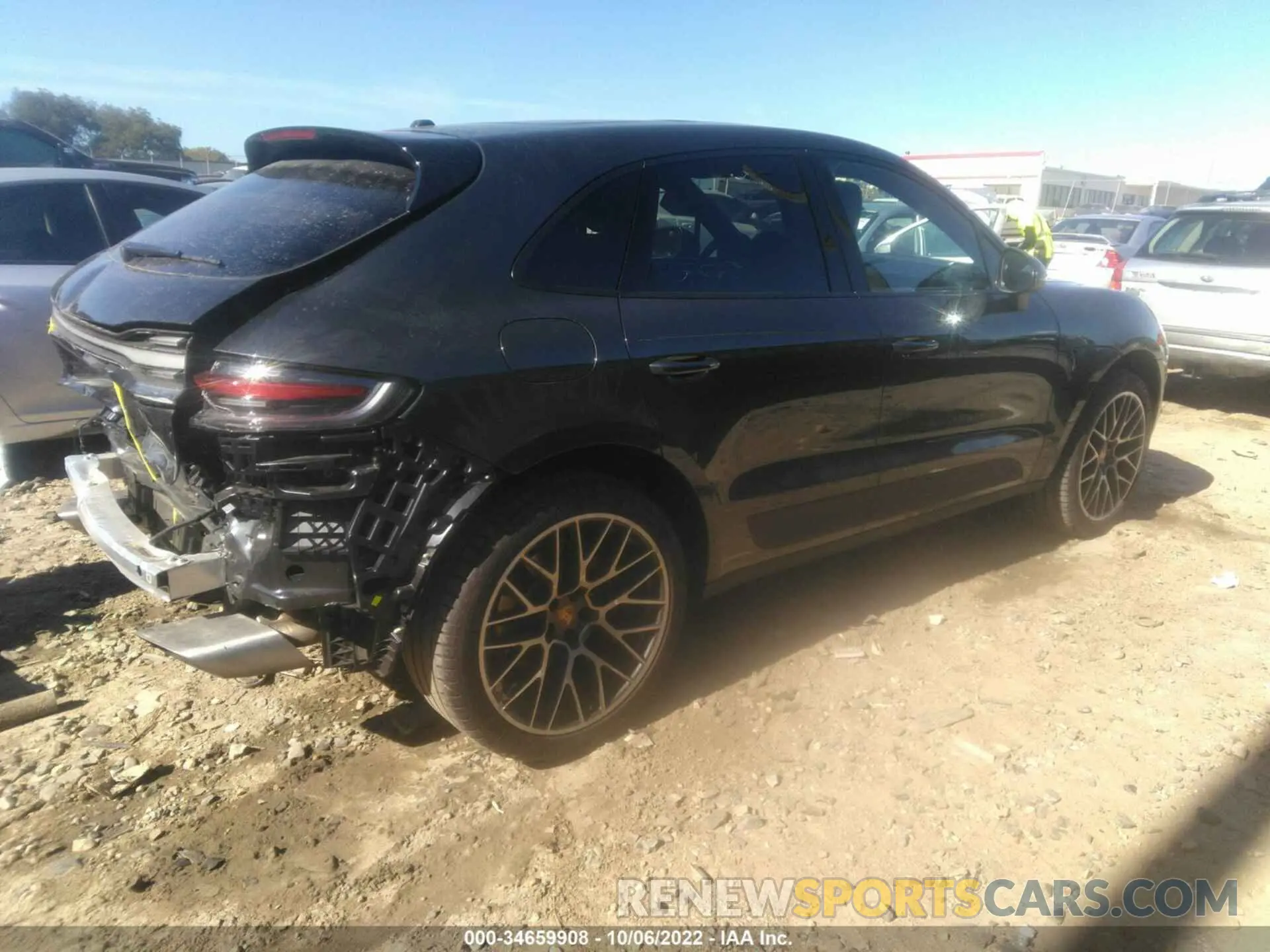 4 fotografías del automóvil dañado WP1AA2A53LLB06063 PORSCHE MACAN 2020