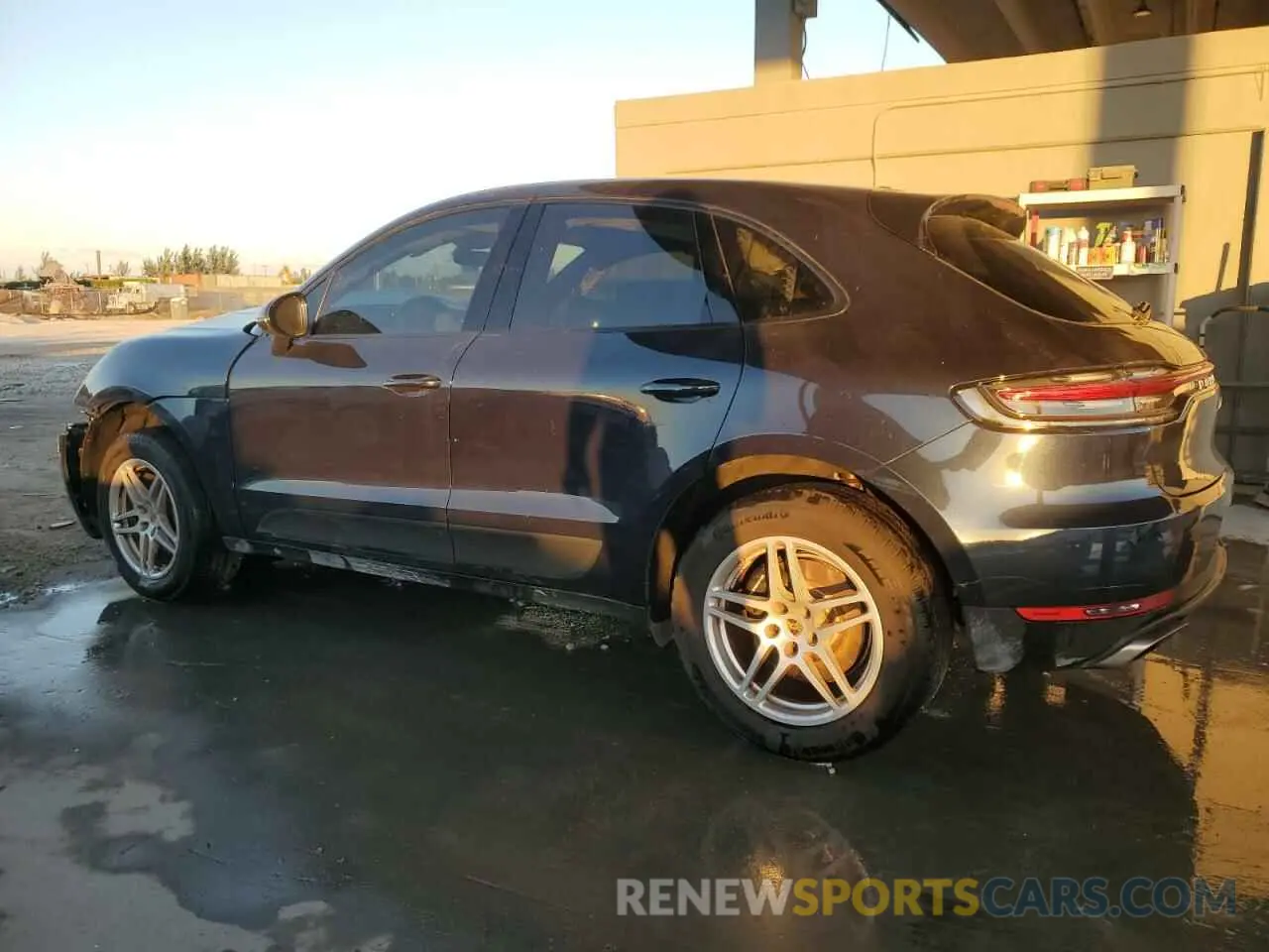 2 fotografías del automóvil dañado WP1AA2A53LLB10775 PORSCHE MACAN 2020