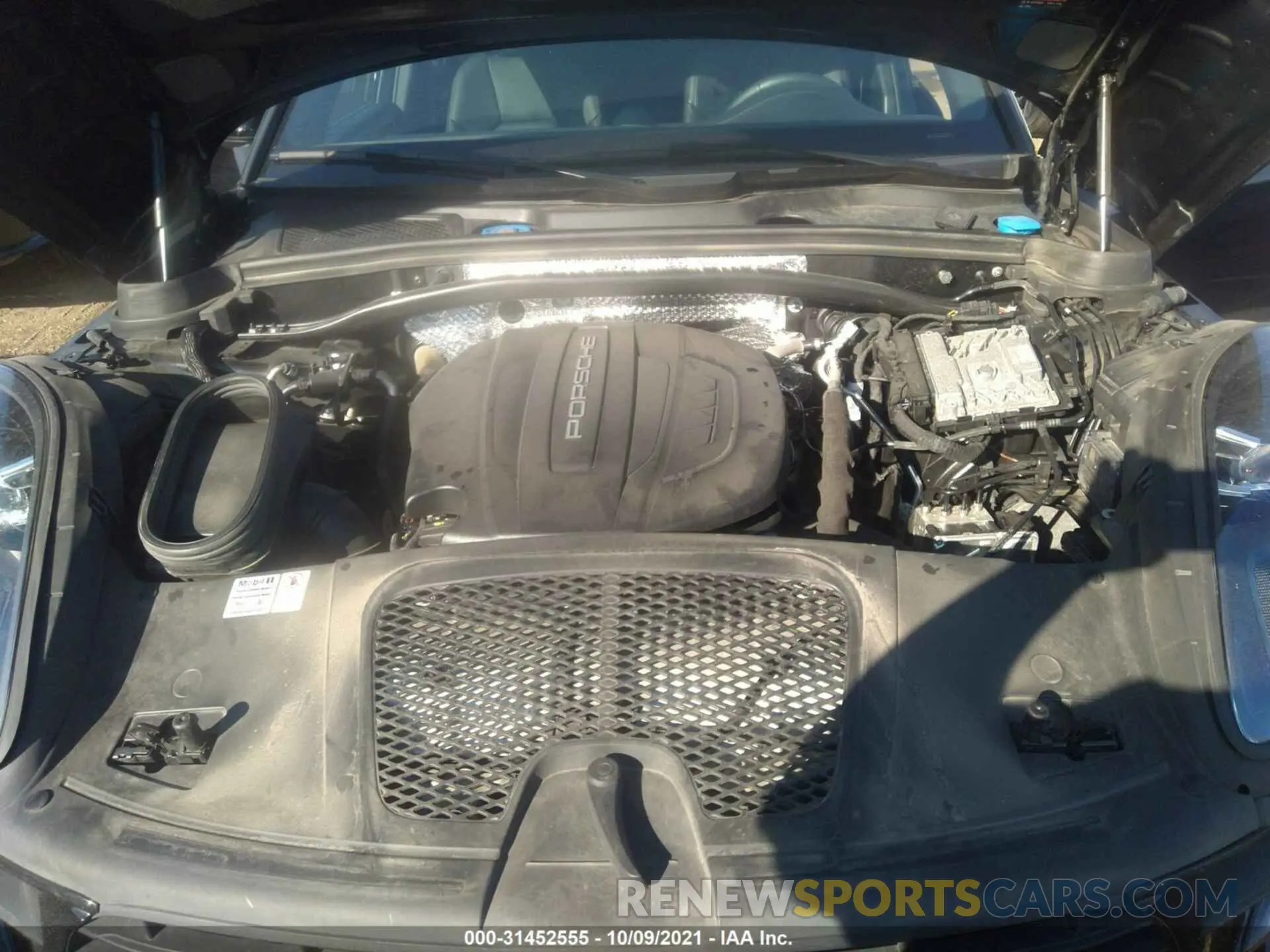 10 fotografías del automóvil dañado WP1AA2A54LLB10431 PORSCHE MACAN 2020