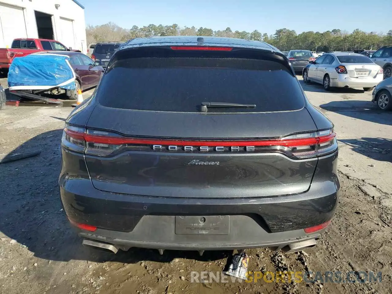 6 fotografías del automóvil dañado WP1AA2A55LLB13886 PORSCHE MACAN 2020