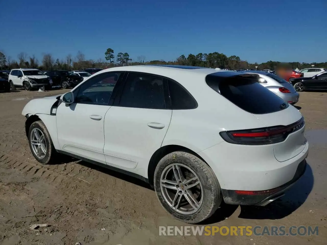 2 fotografías del automóvil dañado WP1AA2A56LLB09572 PORSCHE MACAN 2020
