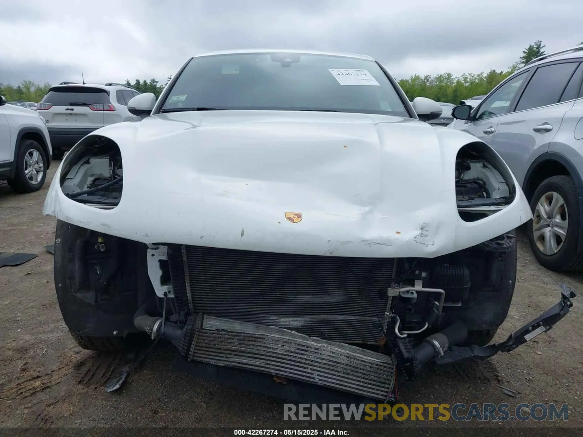 13 fotografías del automóvil dañado WP1AA2A56LLB10625 PORSCHE MACAN 2020