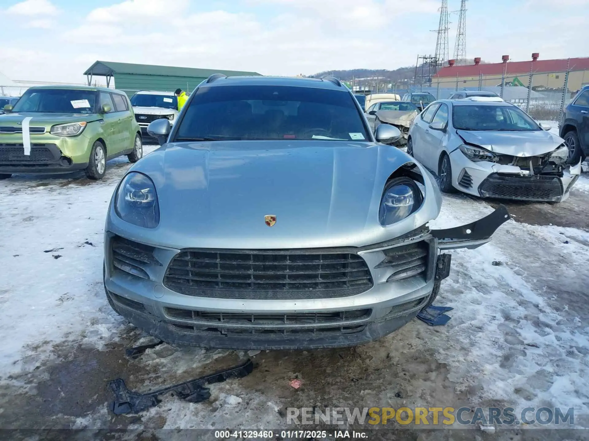 12 fotografías del automóvil dañado WP1AA2A57LLB00363 PORSCHE MACAN 2020