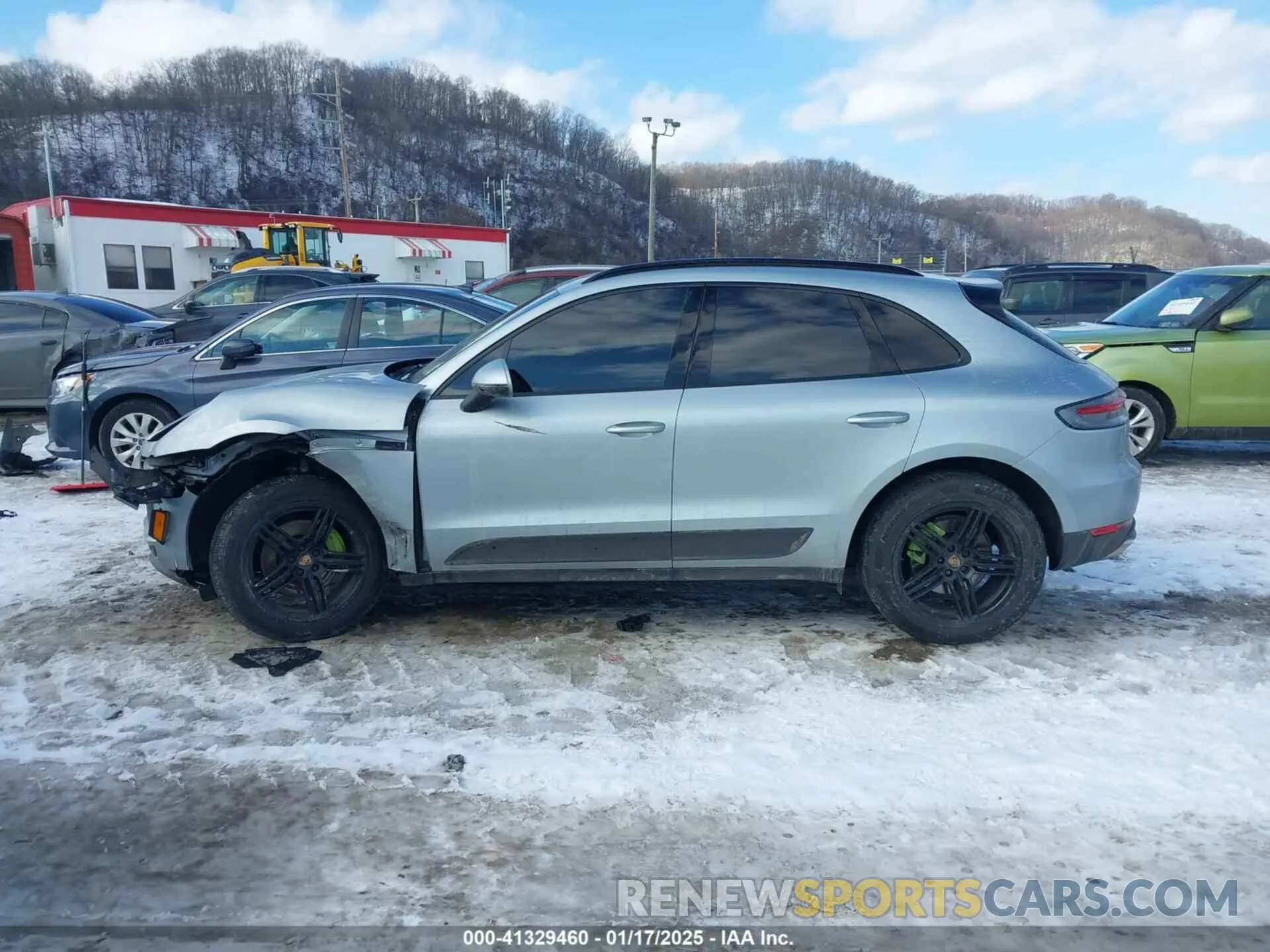 14 fotografías del automóvil dañado WP1AA2A57LLB00363 PORSCHE MACAN 2020
