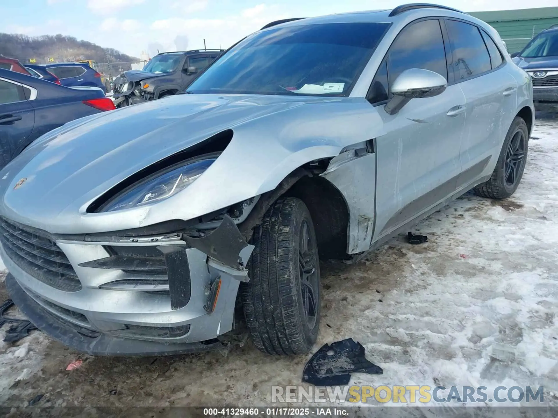 6 fotografías del automóvil dañado WP1AA2A57LLB00363 PORSCHE MACAN 2020