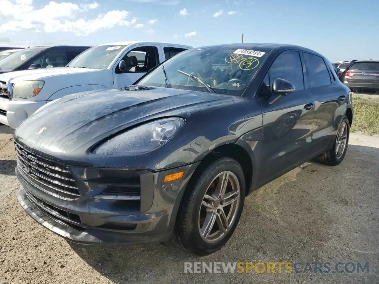1 fotografías del automóvil dañado WP1AA2A57LLB07233 PORSCHE MACAN 2020