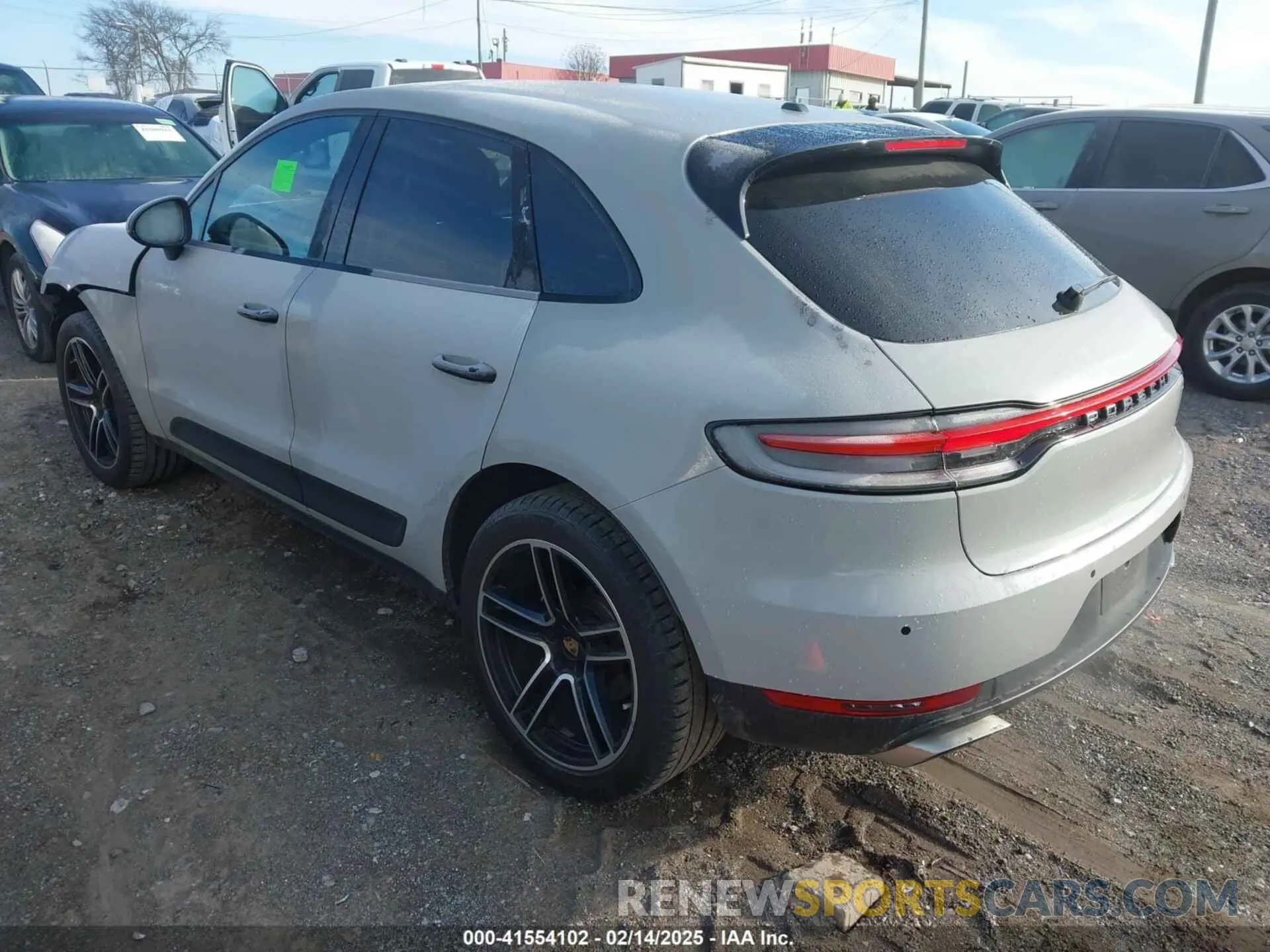 3 fotografías del automóvil dañado WP1AA2A57LLB14764 PORSCHE MACAN 2020