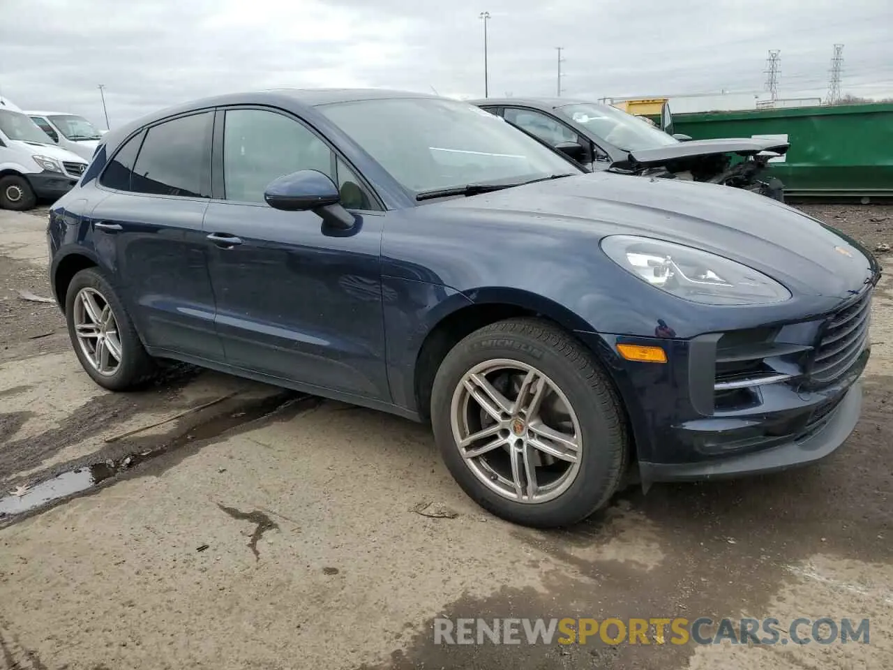 4 fotografías del automóvil dañado WP1AA2A58LLB01974 PORSCHE MACAN 2020