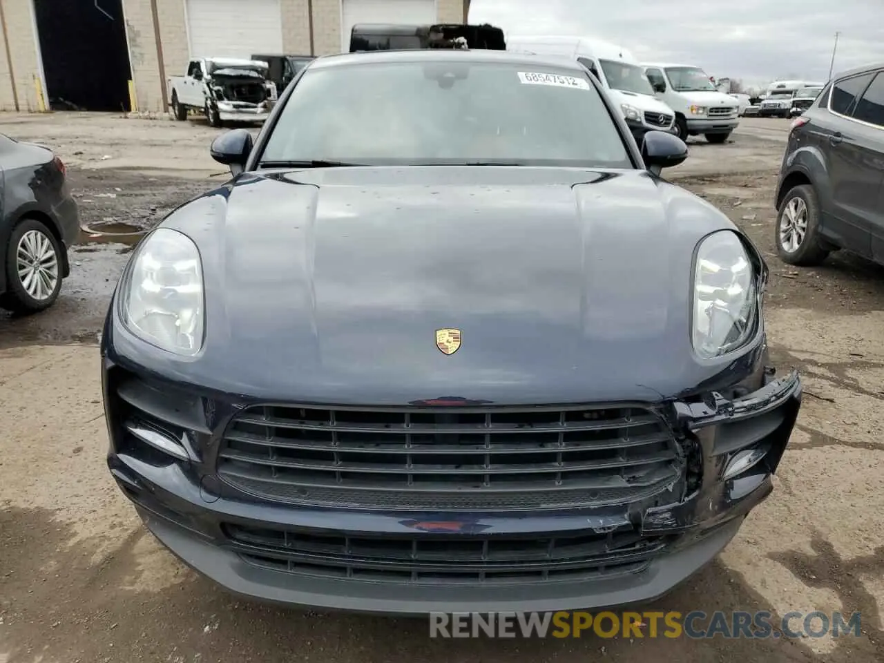 5 fotografías del automóvil dañado WP1AA2A58LLB01974 PORSCHE MACAN 2020