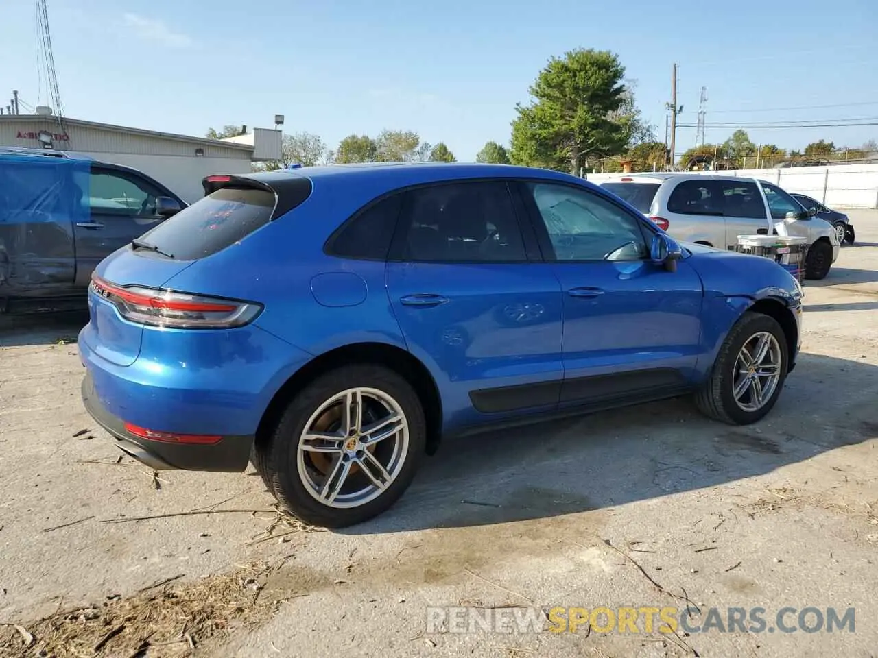 3 fotografías del automóvil dañado WP1AA2A58LLB09413 PORSCHE MACAN 2020