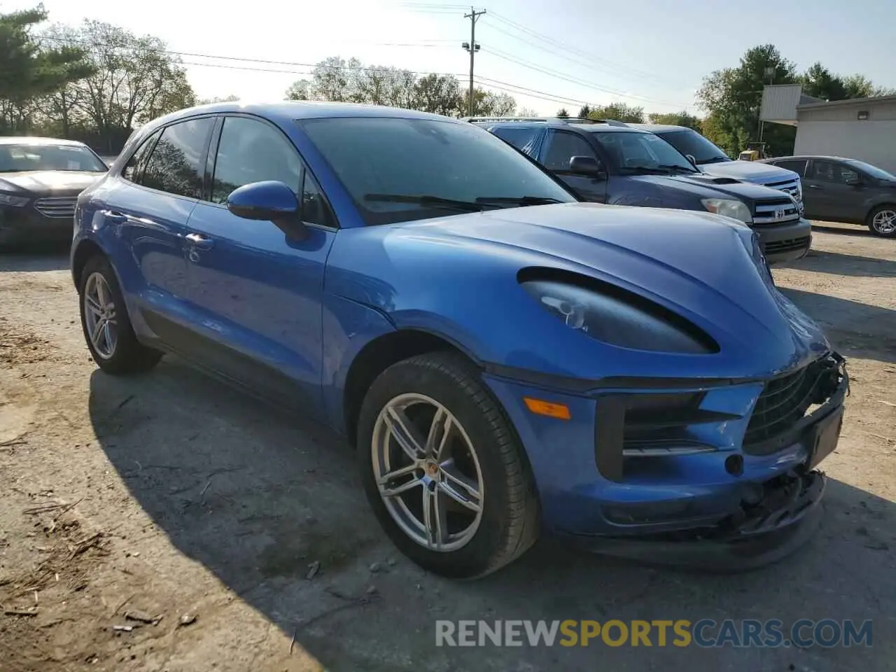 4 fotografías del automóvil dañado WP1AA2A58LLB09413 PORSCHE MACAN 2020