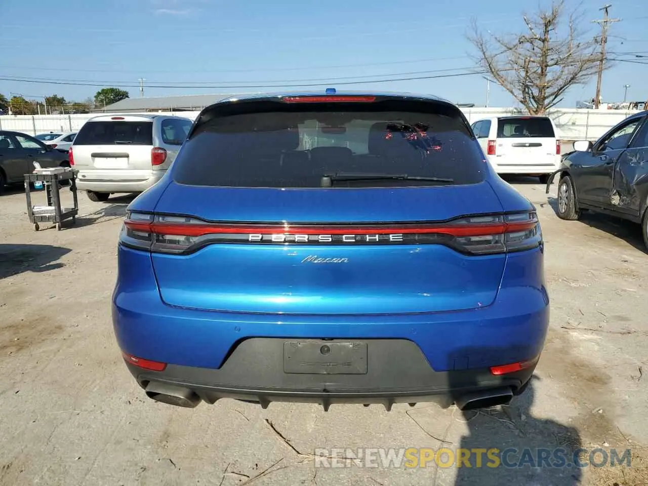 6 fotografías del automóvil dañado WP1AA2A58LLB09413 PORSCHE MACAN 2020