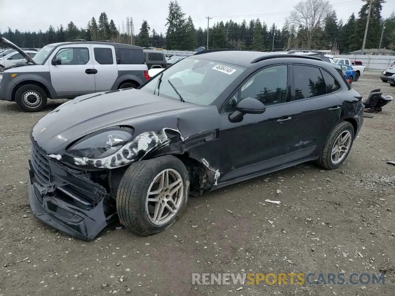 1 fotografías del automóvil dañado WP1AA2A59LLB06486 PORSCHE MACAN 2020