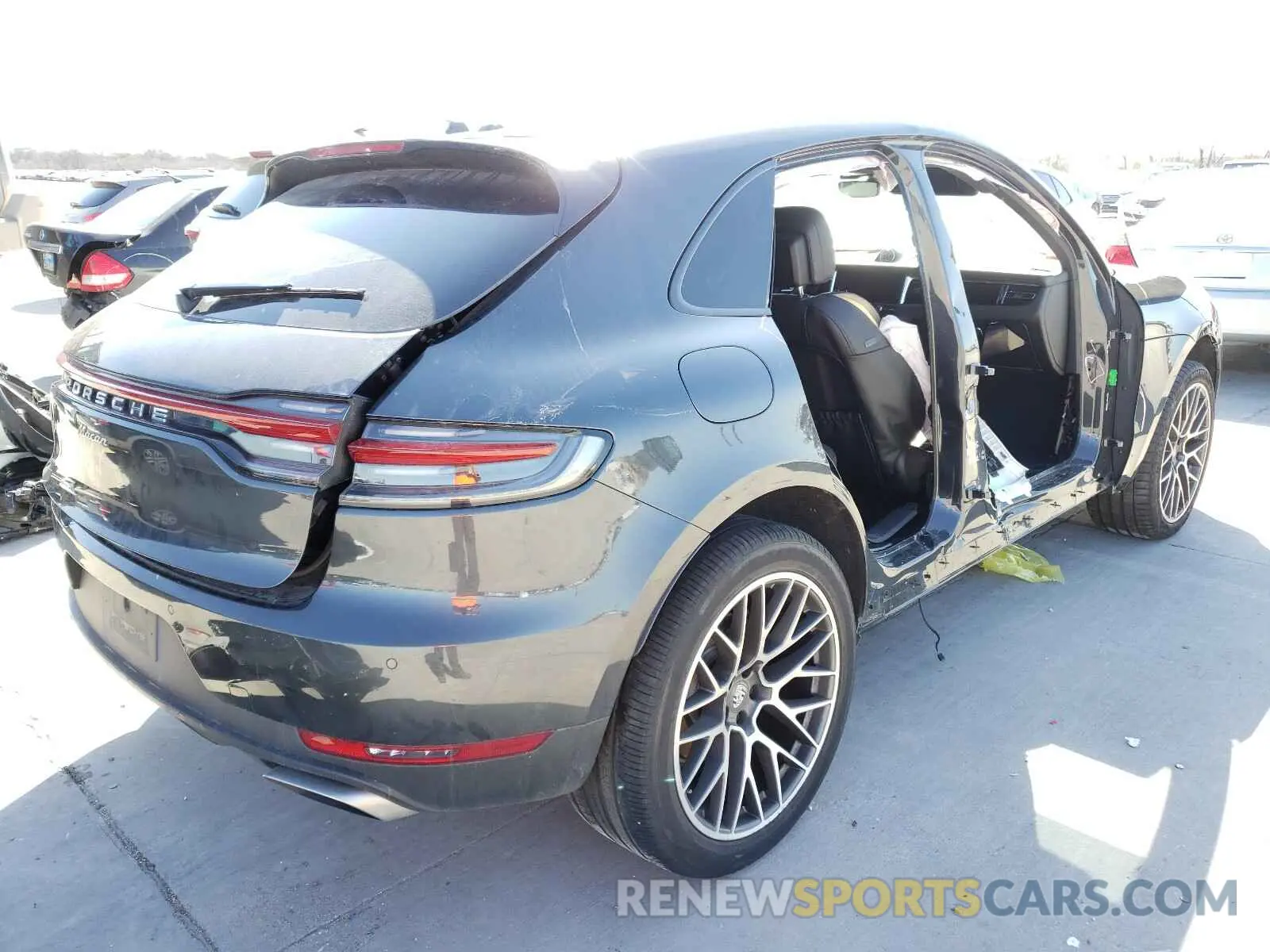 4 fotografías del automóvil dañado WP1AA2A5XLLB08084 PORSCHE MACAN 2020