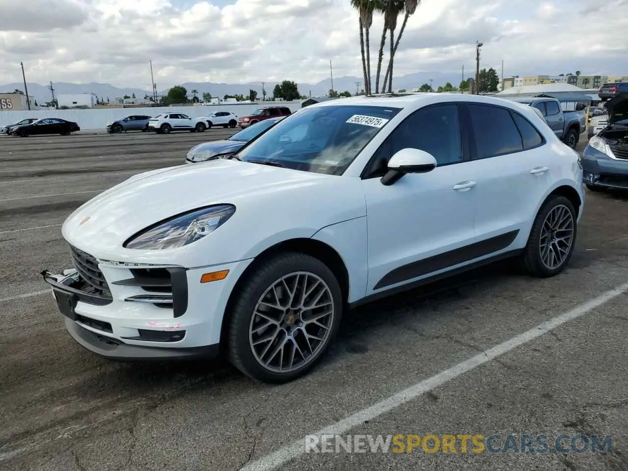 1 fotografías del automóvil dañado WP1AB2A50LLB38028 PORSCHE MACAN 2020