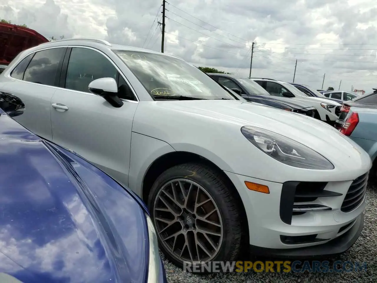 1 fotografías del automóvil dañado WP1AB2A53LLB31428 PORSCHE MACAN 2020