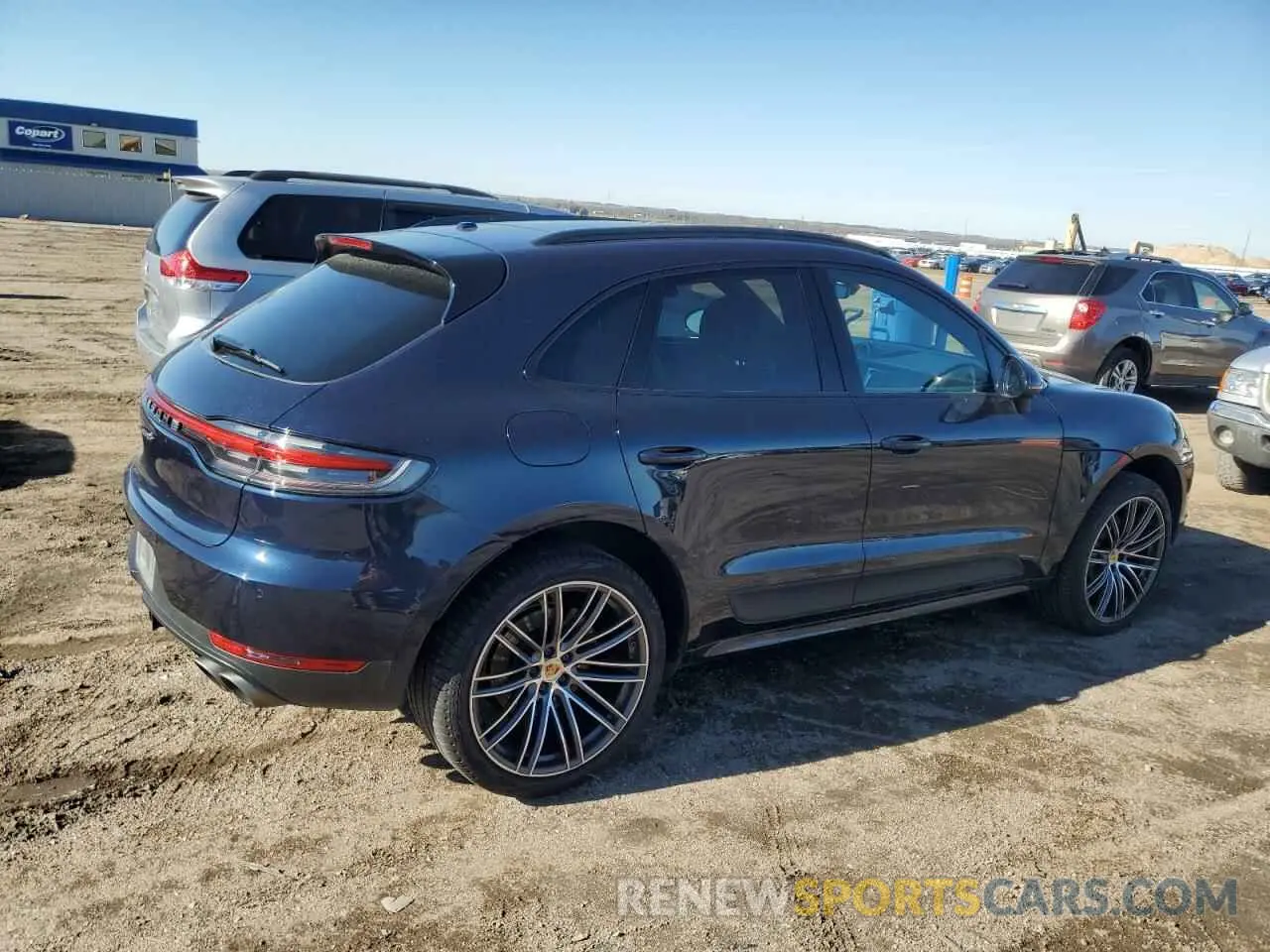 3 fotografías del automóvil dañado WP1AB2A5XLLB34830 PORSCHE MACAN 2020
