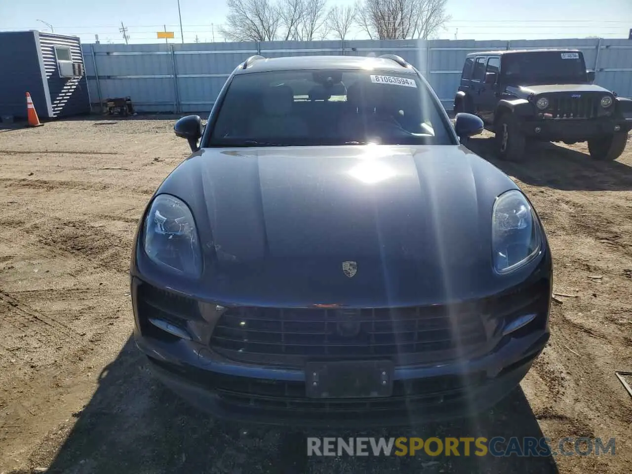 5 fotografías del automóvil dañado WP1AB2A5XLLB34830 PORSCHE MACAN 2020