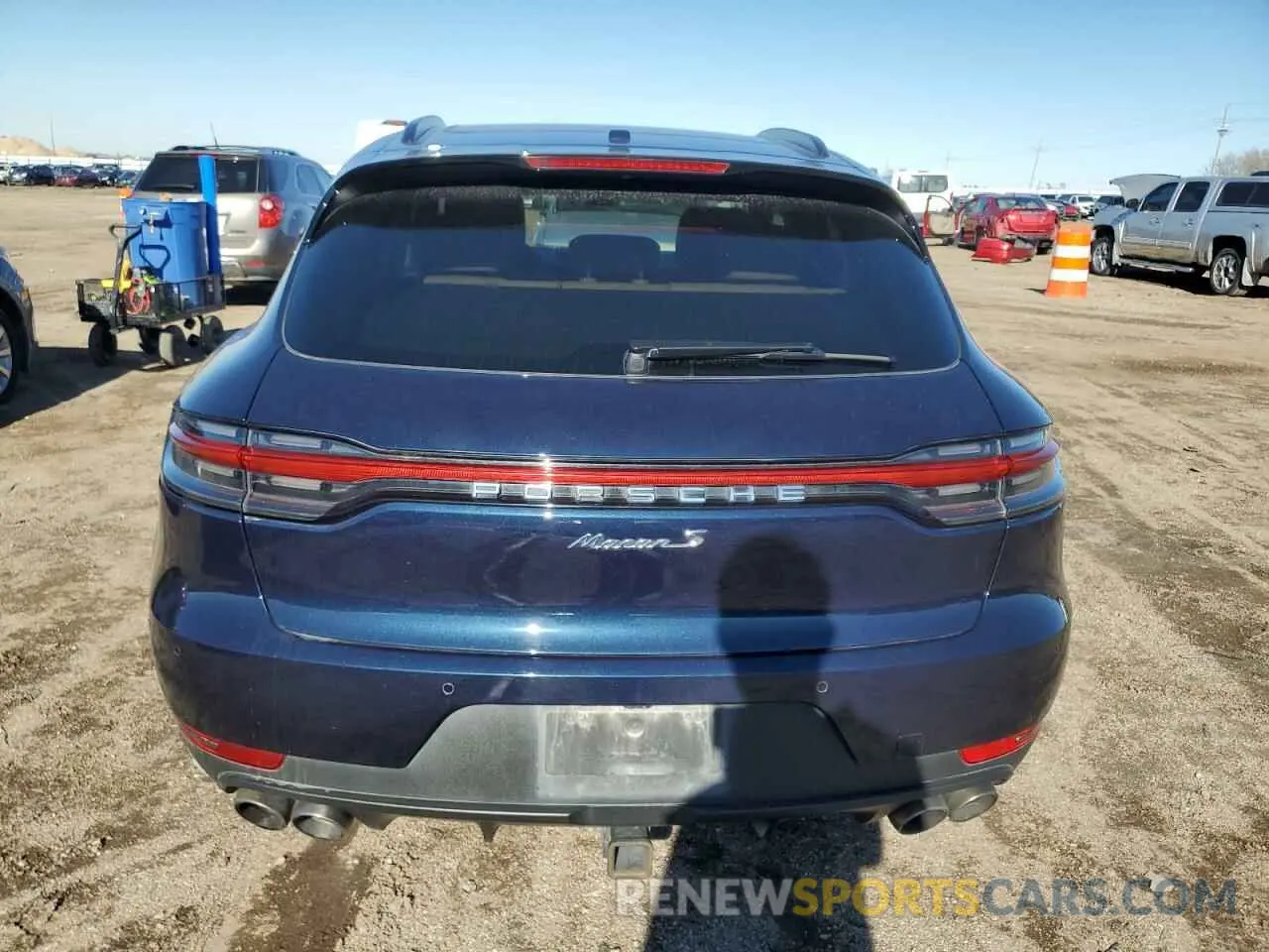 6 fotografías del automóvil dañado WP1AB2A5XLLB34830 PORSCHE MACAN 2020