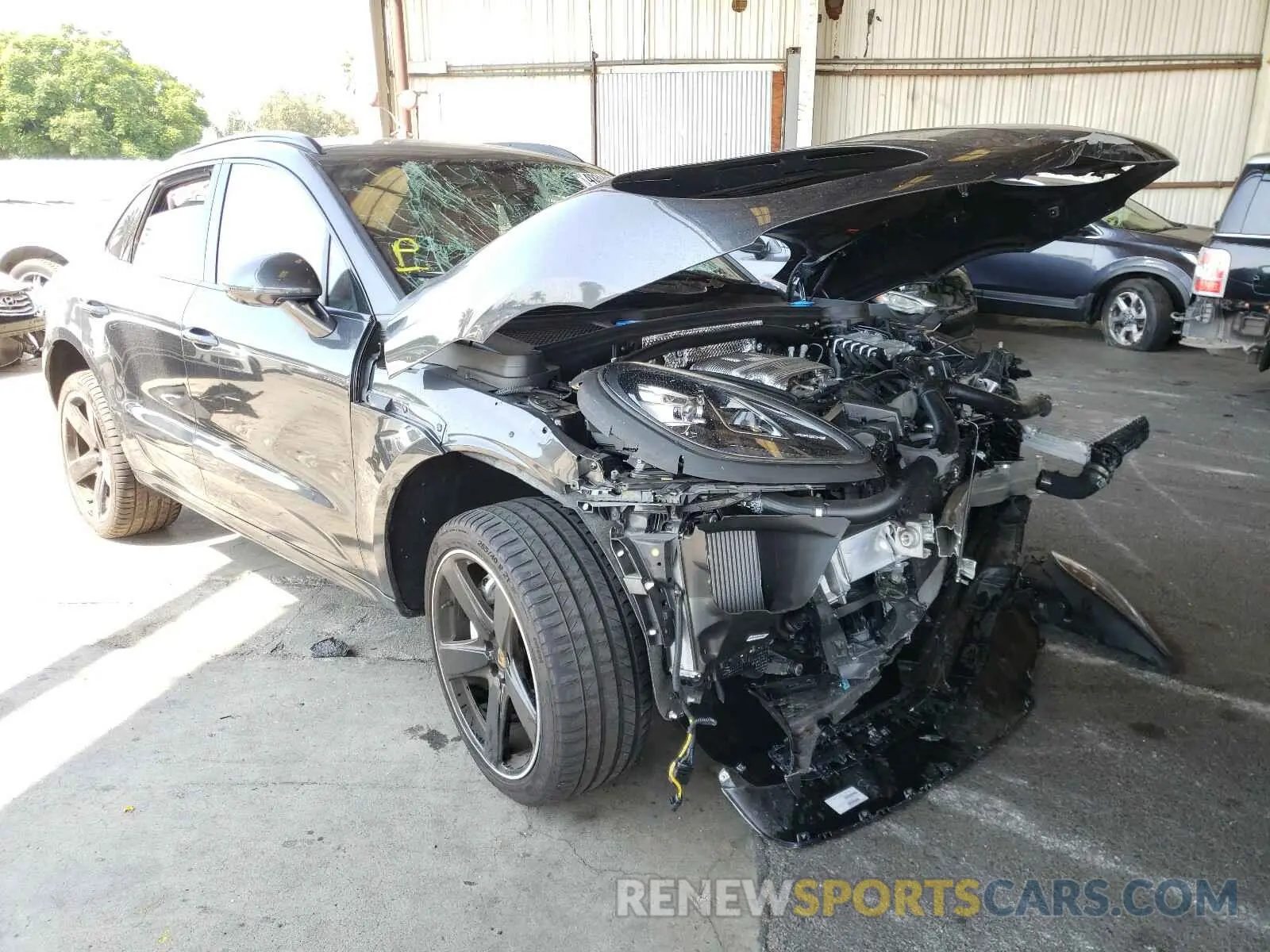 1 fotografías del automóvil dañado WP1AF2A50LLB60471 PORSCHE MACAN 2020