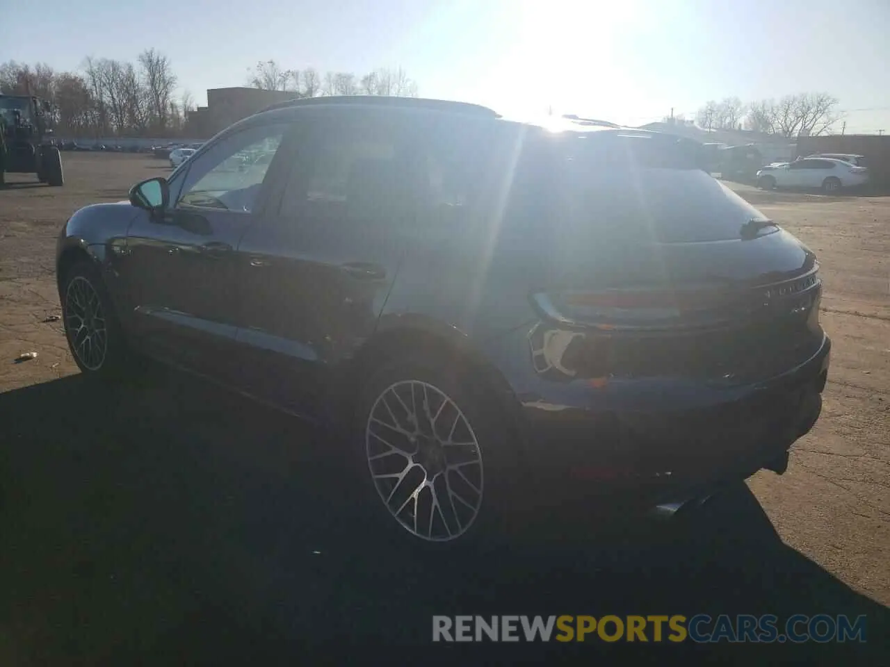 2 fotografías del automóvil dañado WP1AF2A5XLLB60445 PORSCHE MACAN 2020