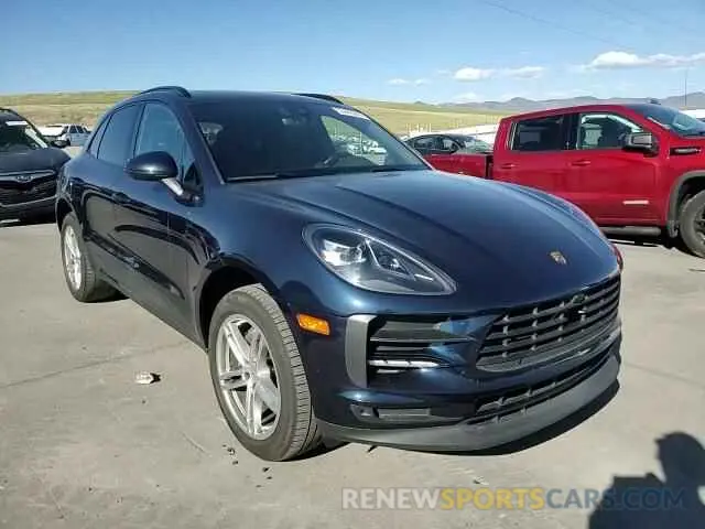 12 fotografías del automóvil dañado WP1AA2A50MLB02568 PORSCHE MACAN 2021