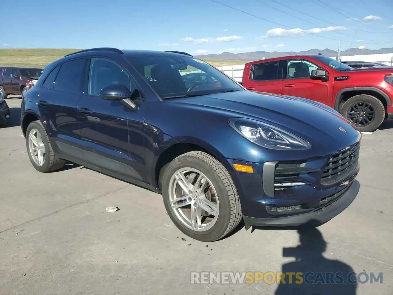4 fotografías del automóvil dañado WP1AA2A50MLB02568 PORSCHE MACAN 2021