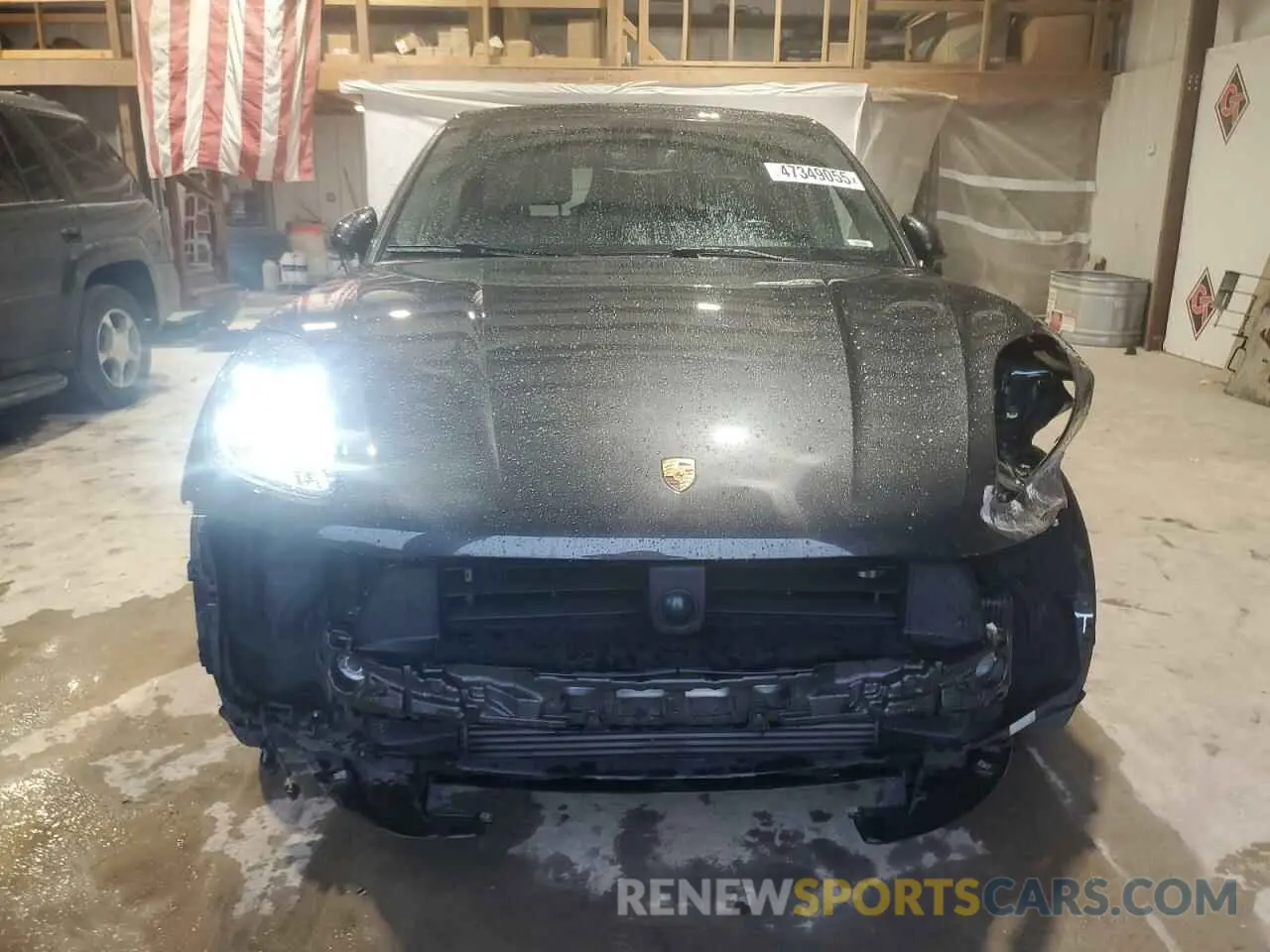 5 fotografías del automóvil dañado WP1AA2A50MLB04711 PORSCHE MACAN 2021