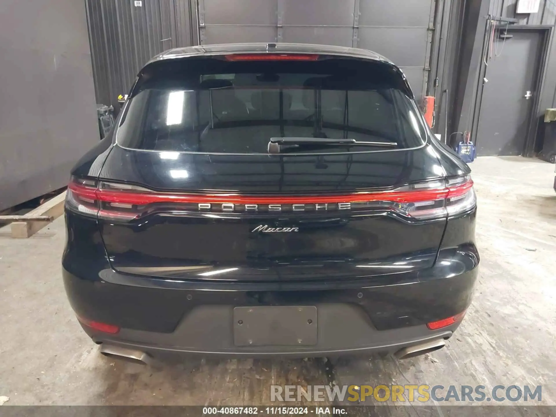 16 fotografías del automóvil dañado WP1AA2A50MLB06278 PORSCHE MACAN 2021