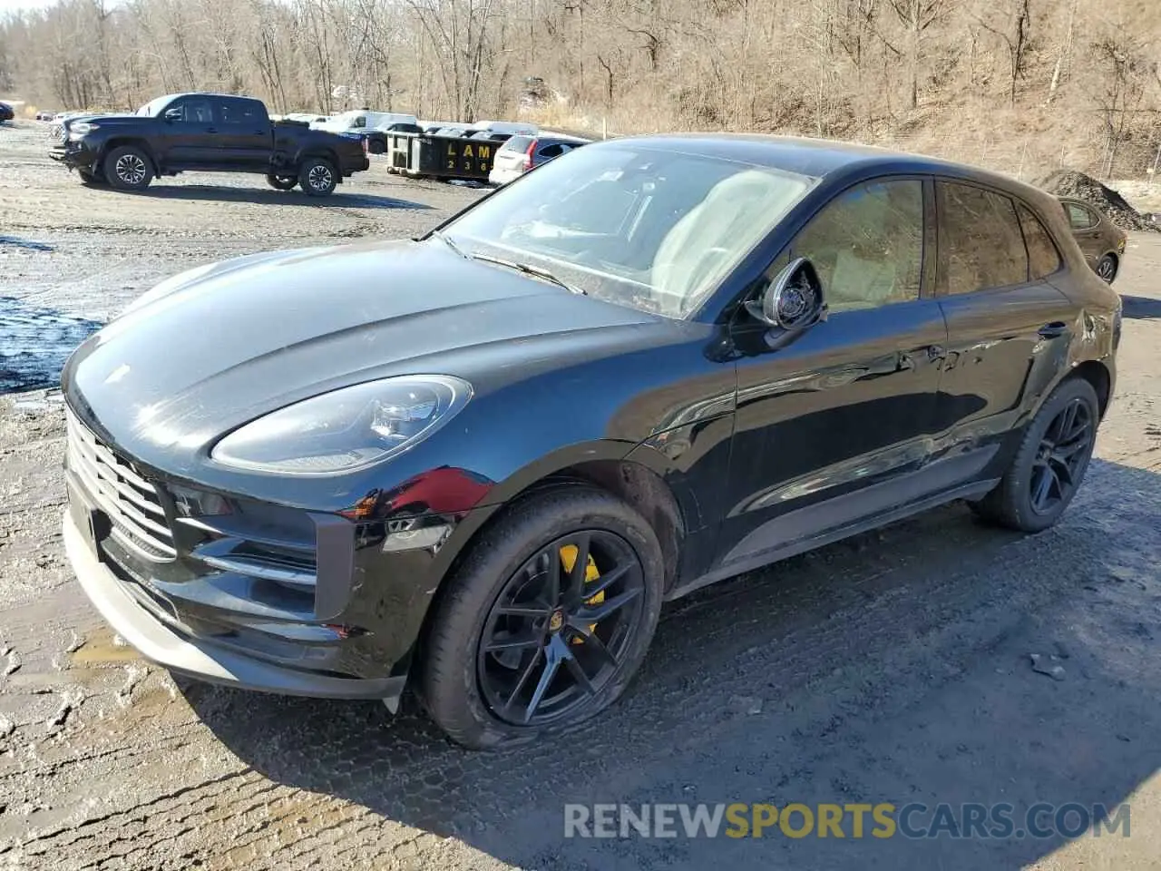 1 fotografías del automóvil dañado WP1AA2A51MLB10341 PORSCHE MACAN 2021
