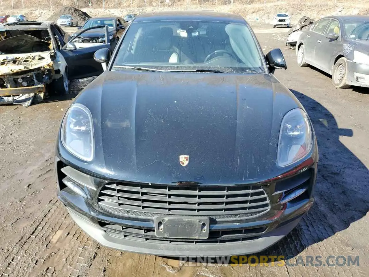 5 fotografías del automóvil dañado WP1AA2A51MLB10341 PORSCHE MACAN 2021