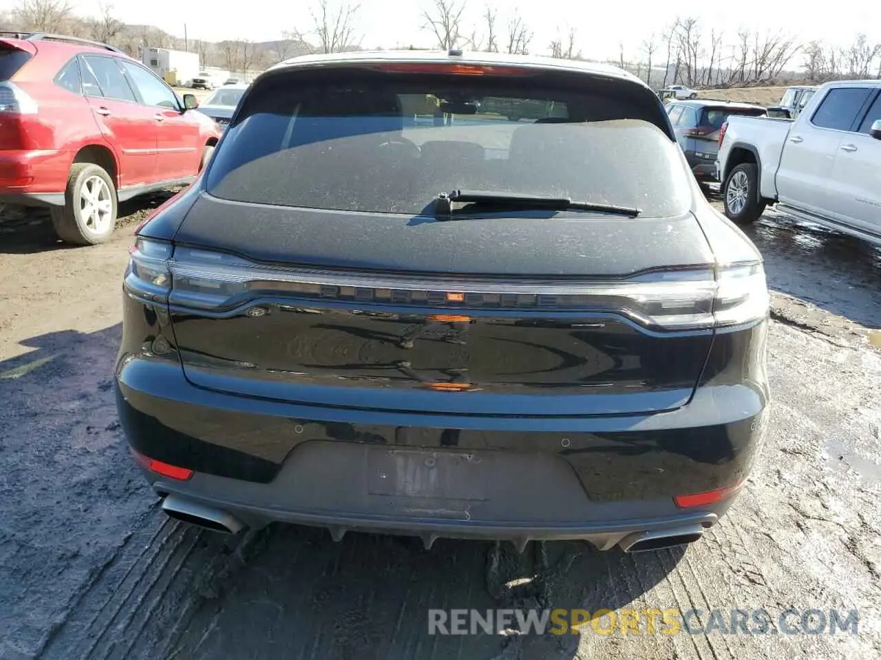 6 fotografías del automóvil dañado WP1AA2A51MLB10341 PORSCHE MACAN 2021