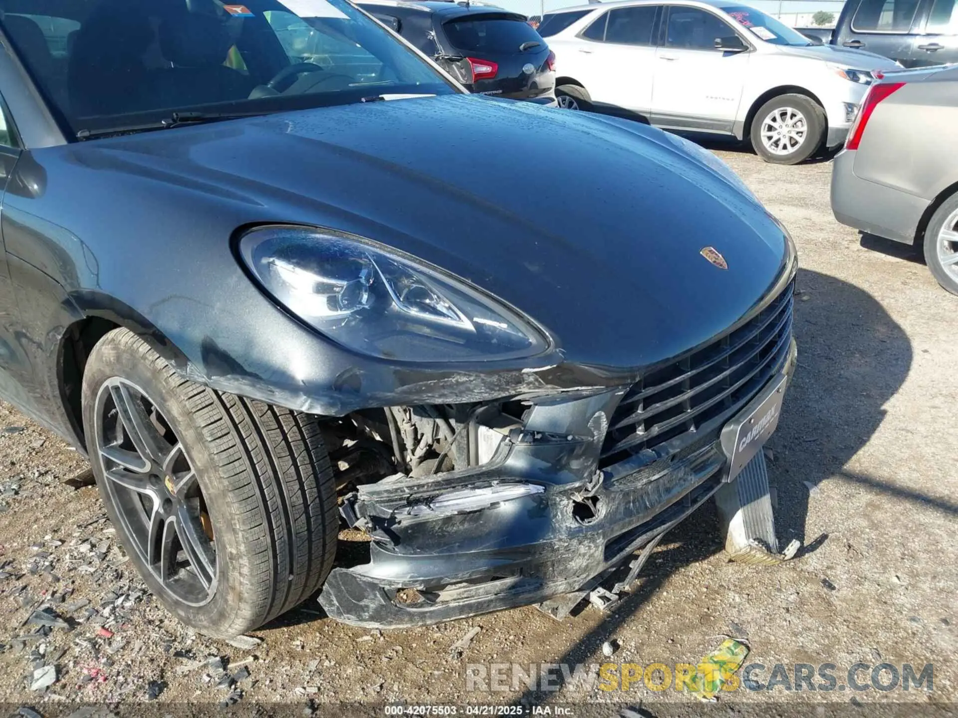 6 fotografías del automóvil dañado WP1AA2A52MLB09795 PORSCHE MACAN 2021