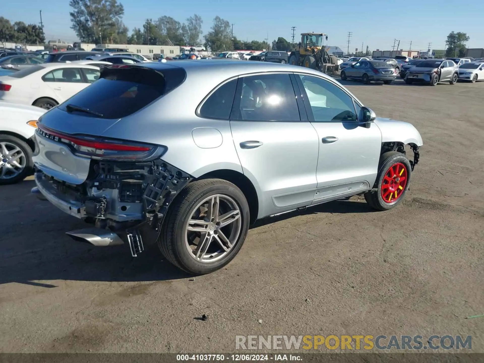4 fotografías del automóvil dañado WP1AA2A53MLB10552 PORSCHE MACAN 2021