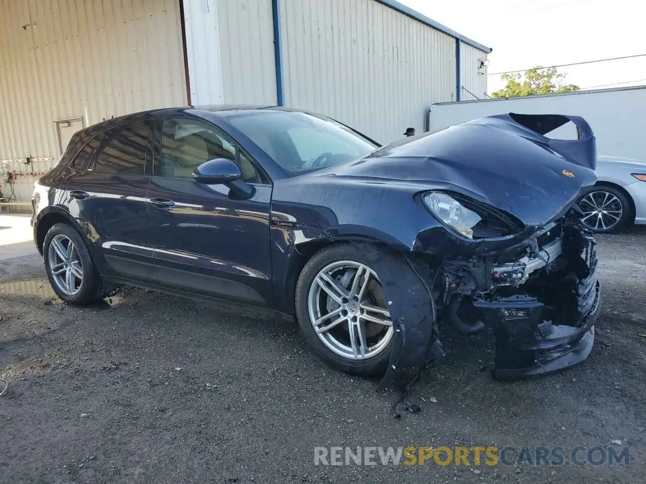 4 fotografías del automóvil dañado WP1AA2A53MLB13676 PORSCHE MACAN 2021