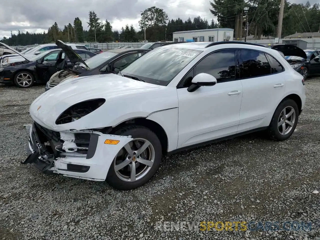 1 fotografías del automóvil dañado WP1AA2A54MLB10964 PORSCHE MACAN 2021