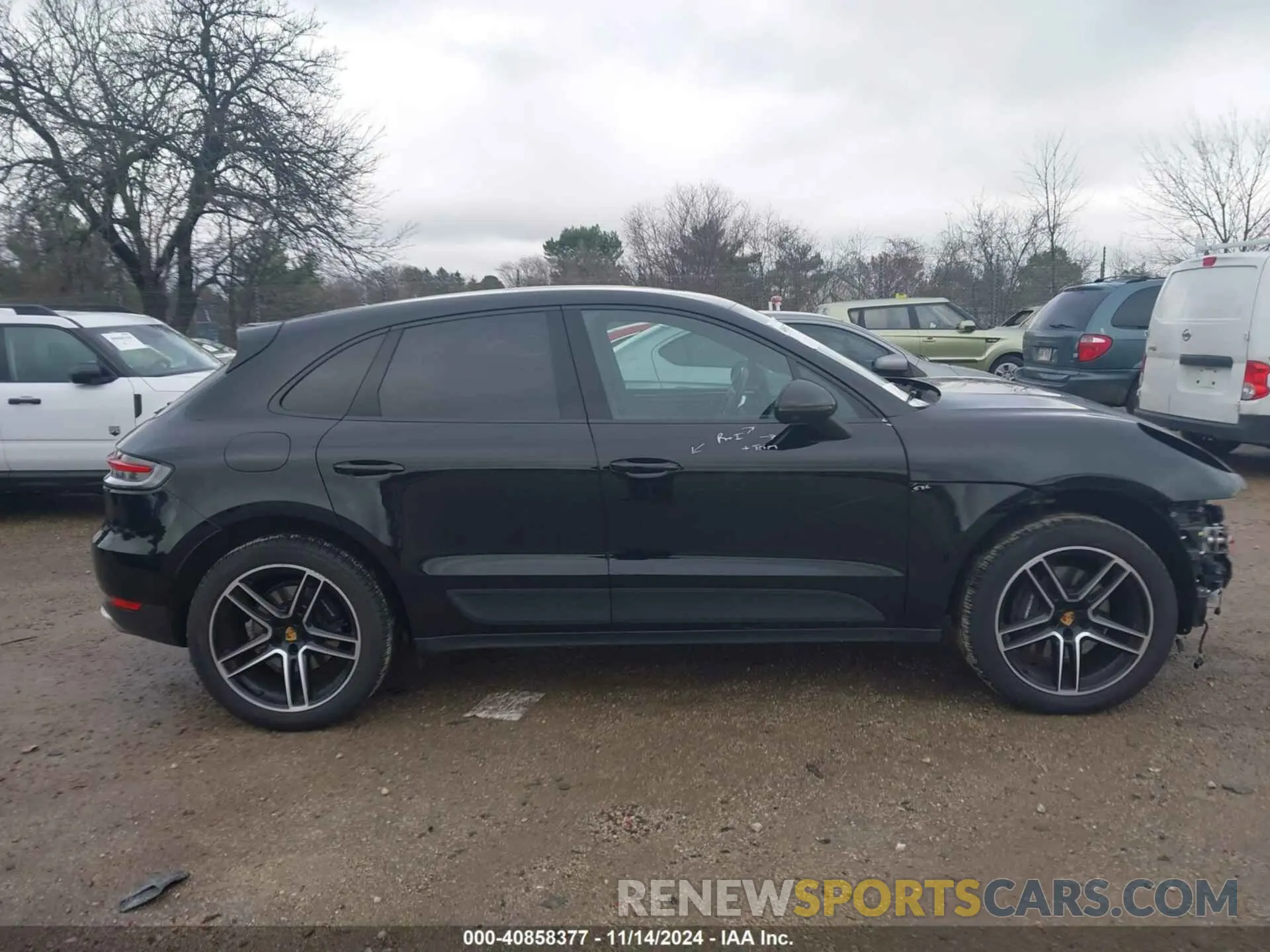 13 fotografías del automóvil dañado WP1AA2A54MLB16120 PORSCHE MACAN 2021